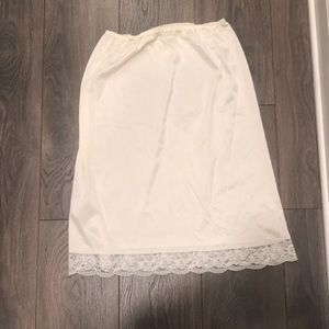 vintage silk skirt